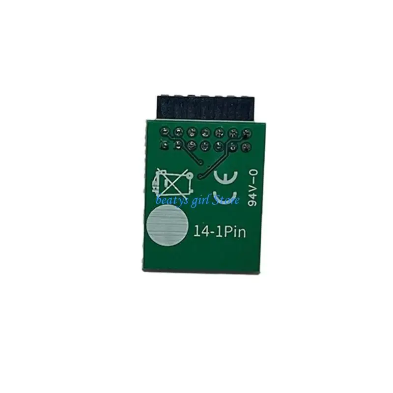 C7AB TPM 2.0 Encryption Security Module Remote Card 14Pin Trusted Platform Integration Computer Adapter for 590 B560 H510 - view 3