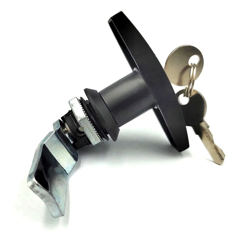 2X T Type Handle Cam Lock Zinc Alloy For Tool Box,Electrical Cabinet Box,Storage Cabinet,File Cabinet,Camper Car Door