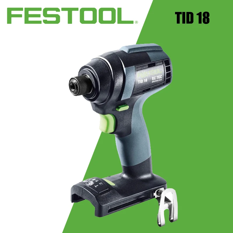 FESTOOL TID 18 HPC Cordless Impact Driver 18V Voltage Stable Work Carpentry Specific Impact Drill Power Tools