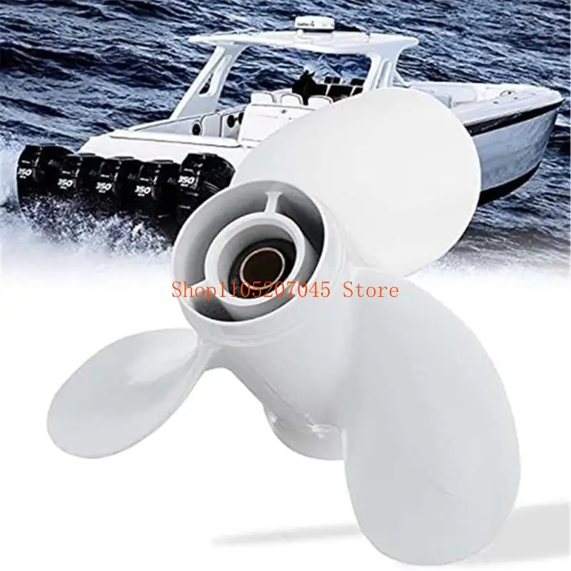 37cd Marine Propeller for 9.9-15HP 683-45941-00-EL 8 Spline Tooth 3 Blades Props 9 1/4x12 Engines Outboard Propeller