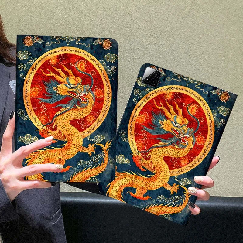 Trendy Anime Dragon Design Tablet Case For Xiaomi Redmi Mi Pad 5 6 6s 7 SE Pro Max Ultra 12.4 12.5 14 inch