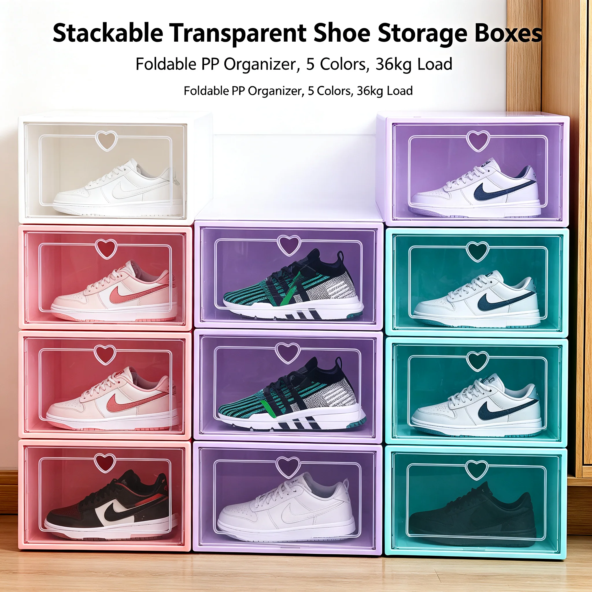 Shoe Boxes 20 Pack PP Shoe Sto - Sneaker Box review and price