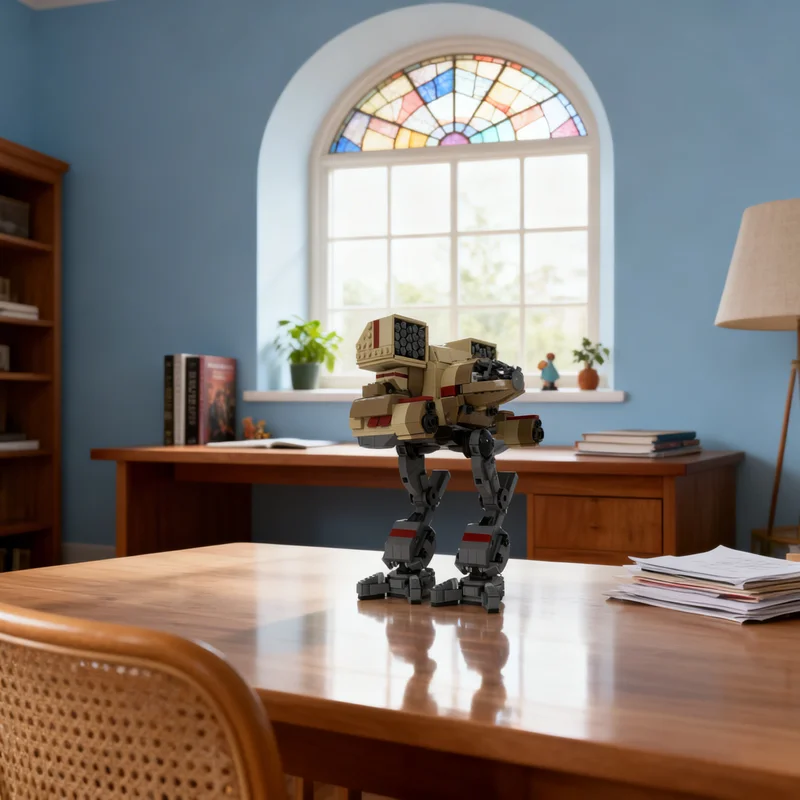 

Конструктор MOC Mad Cat Timber Wolf OmniMech Clan, 1226 деталей, креативный подарок, коллекционный декор, премиум-класс для детей и взрослых