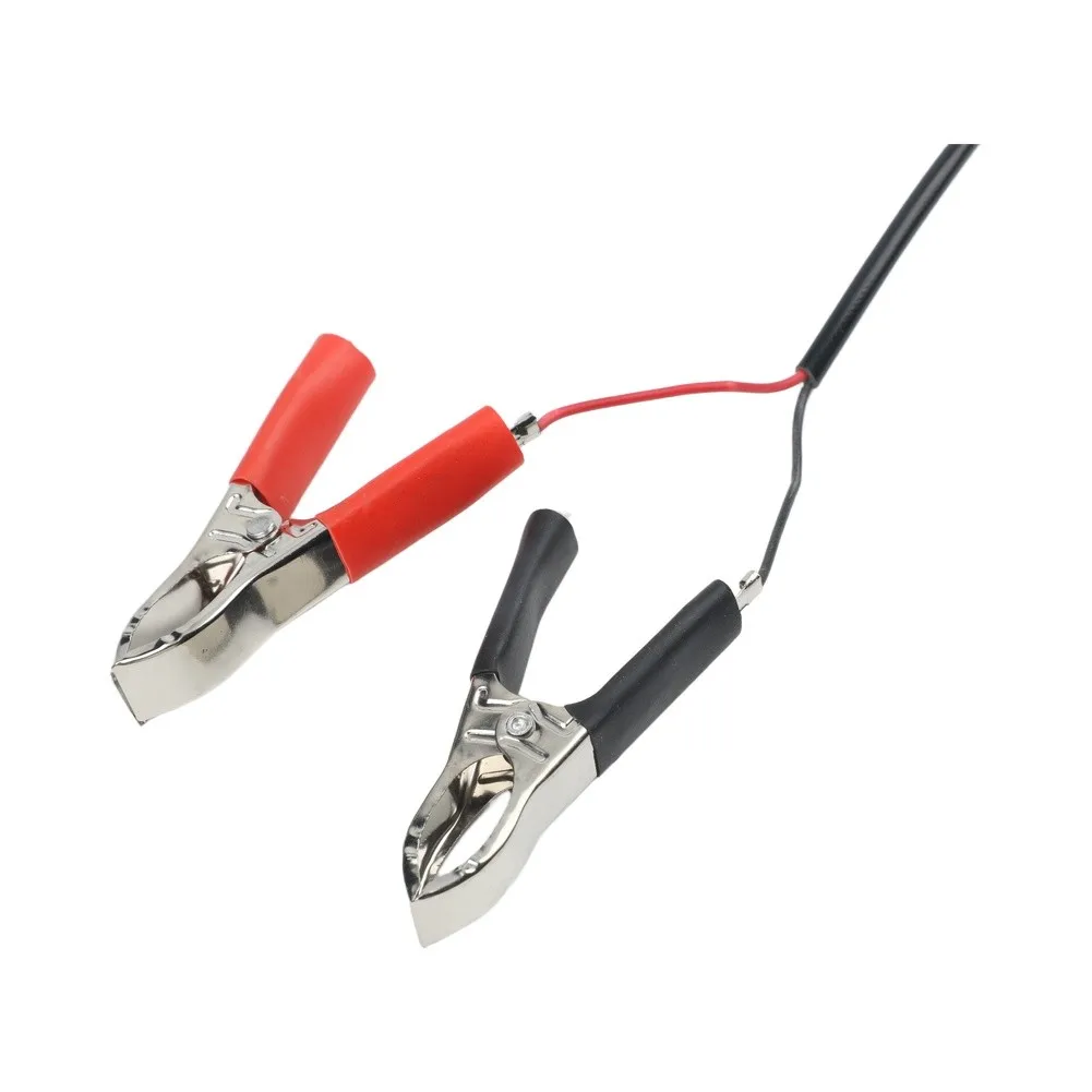 300cm Male To For Alligator Clip Cable 12V 24V DC Power For Car For Battery Solar Panel Testing And DIY Electrical Connection To