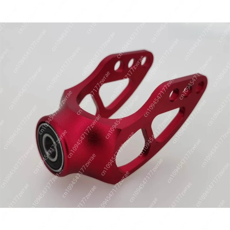 Wheelchair accessories, front wheel fork, aluminum alloy assembly, bearing, 4/5-inch universal
