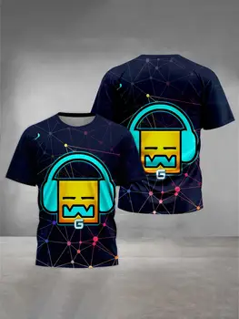 Vêtements d'extérieur College Prada Game Geometry 適合兒童、hauts pour garçons et filles、T 卹適合兒童、vêtements 12 最佳銷售 普拉達服裝 - №2