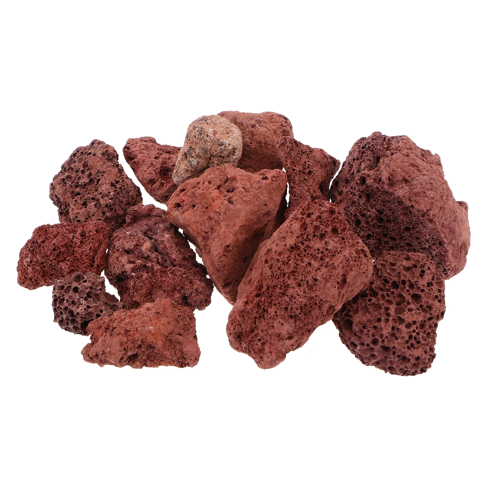 

500 G Lava Stone Particles for Fish Tank Decor Aquarium Filter Material Fresh Salt Stones Camping Hiking