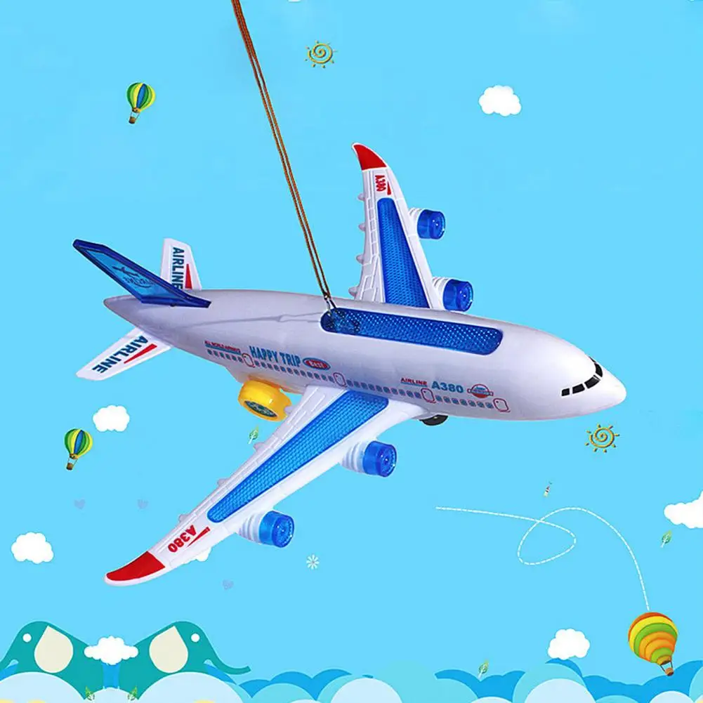 Model Plane Light Airplane Model LED Light Sound Aeroplane Airplane Collection Figurines Military Air Plane Birthday Gift