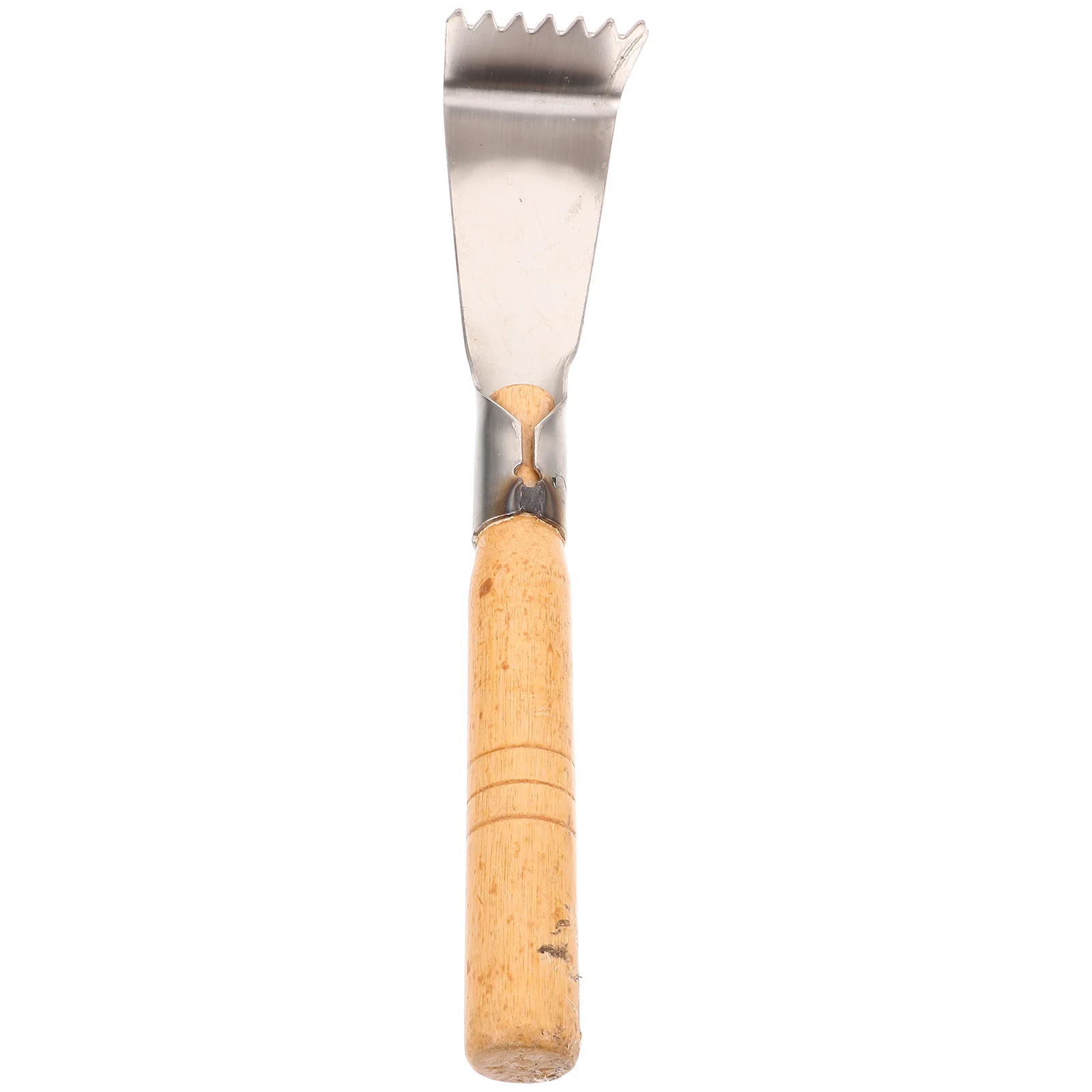 

Vegetable Digging Shovel Small H Trowel Stainless Steel Transplanting Spade Weeding Garden Tools Lightweight Durable Wooden H