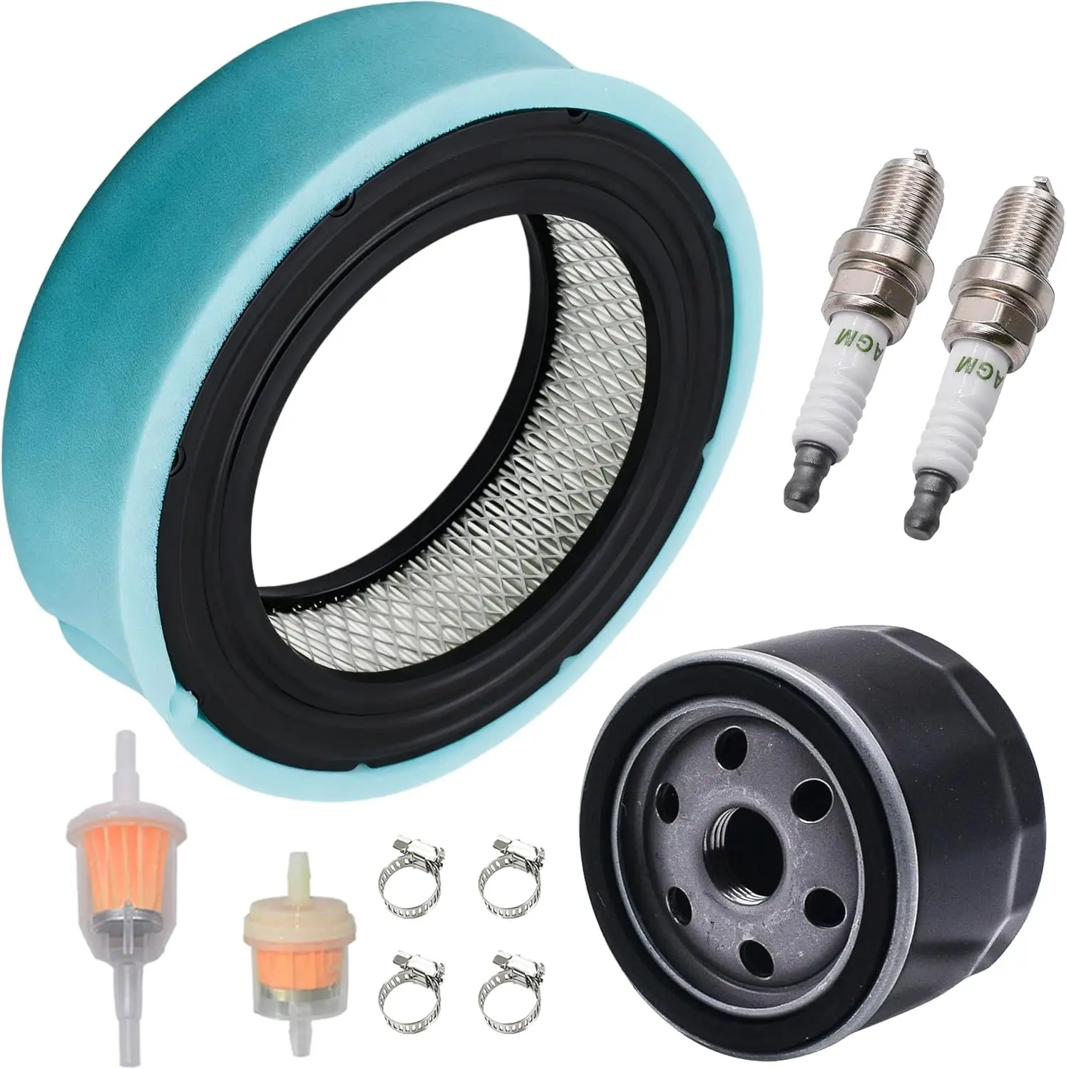 692520 692519 Air Filter&842921 Oil Filter Fit for 356477 358777 380447 380777 381447 541477 542477 543477 V-twin Engines，Replac