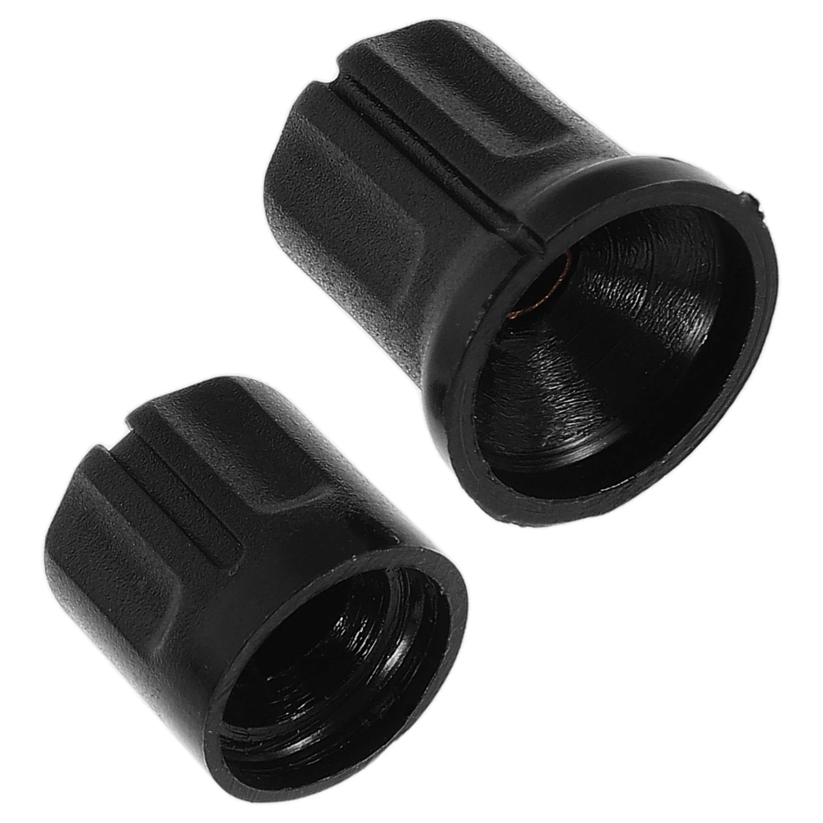 

2pcs Rotary Volume Knob For Intercom Radio Insert Shaft Potentiometer Replacement Durable Easy Install Adjustable Control Knobs