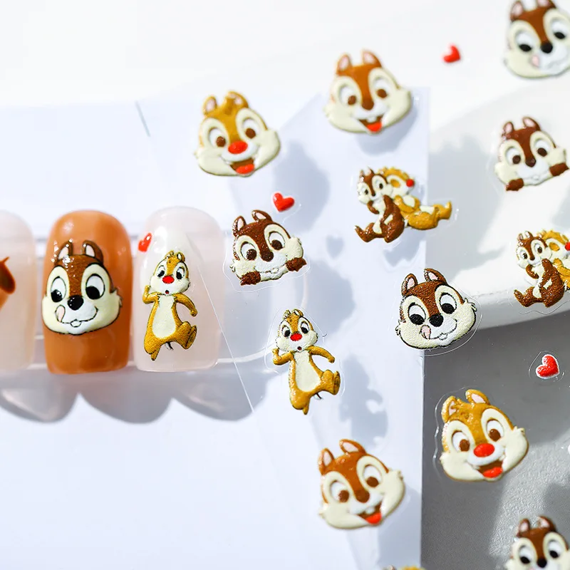 Disney Chip 'n' Dale Tigger Cartoon Stickers Animation Accessories Mickey Mouse Winnie the Pooh Donald Duck Anime Peripherals