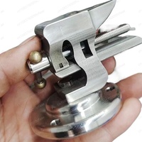 304 Stainless Steel Mini Vise With Anvil Table Hand Tools Adjustable Desktop Clamp  Repair Ornaments Anvil DIY Base