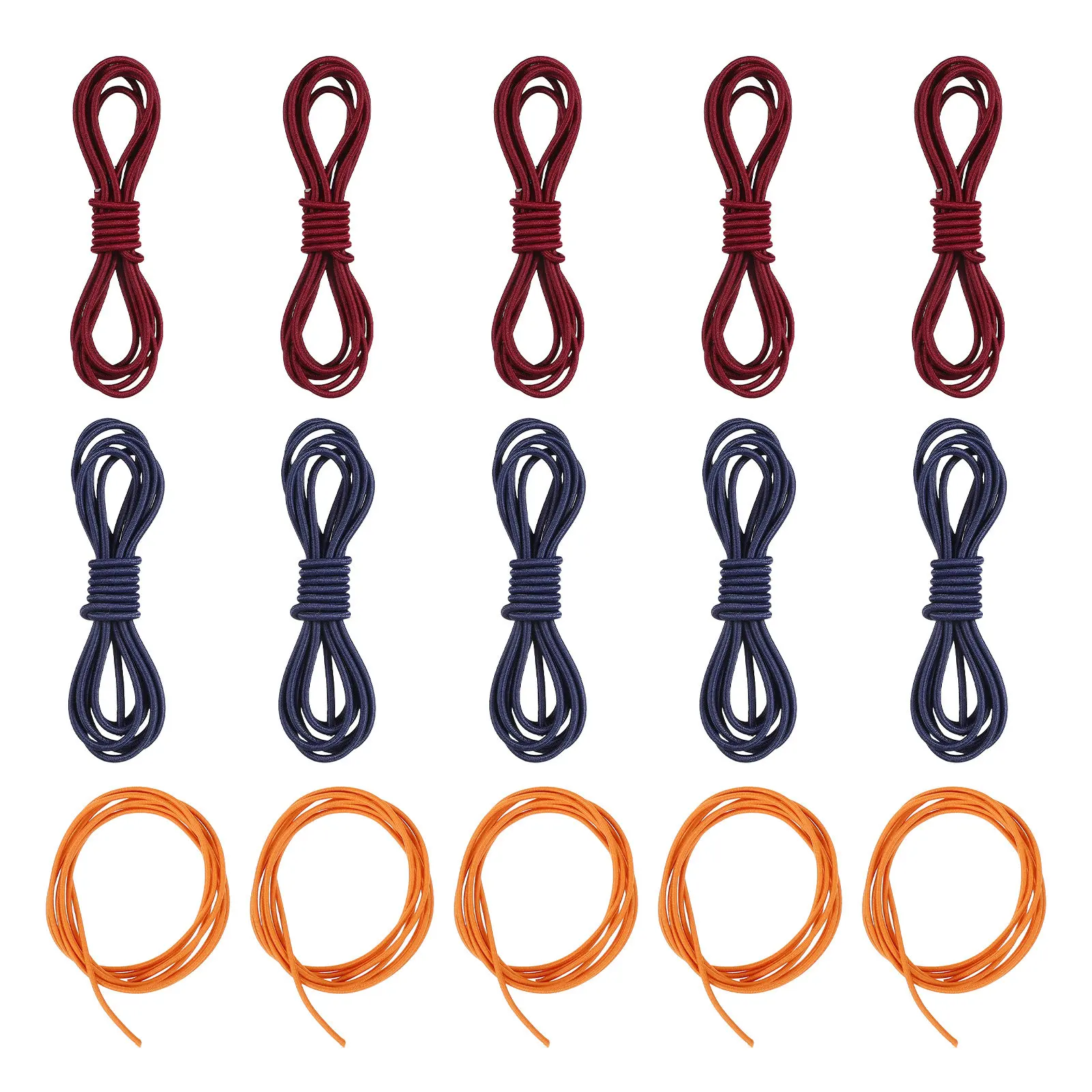 

15 шт. эластичных нейлоновых ремешков для блокнотов, органайзеров для путешествий, дневников, офисных принадлежностей, эластичные шнуры-застежки для переплета