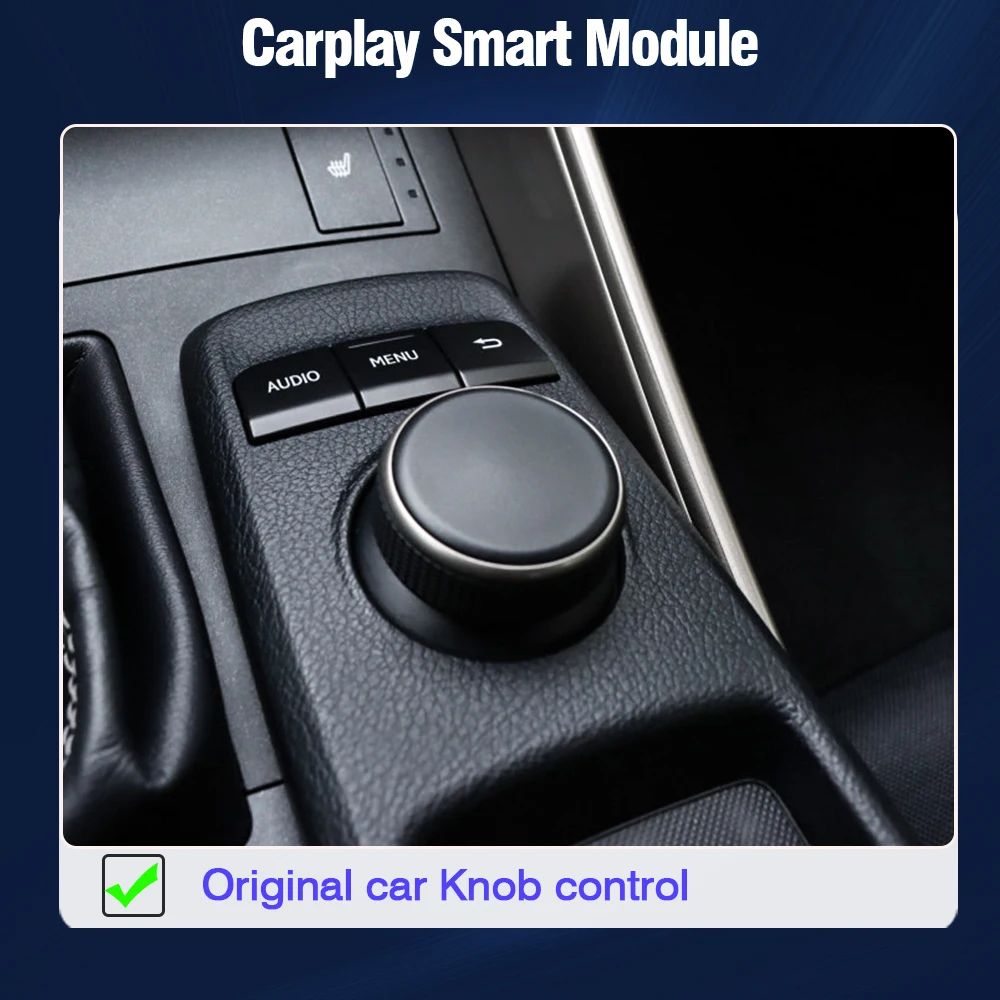 AUTOTOP Draadloze CarPlay Android Auto Decoder voor Lexus IS RX ES GS NX LS RC UX LC CT200h NX300 MirrorLink GPS Navigatiemodule