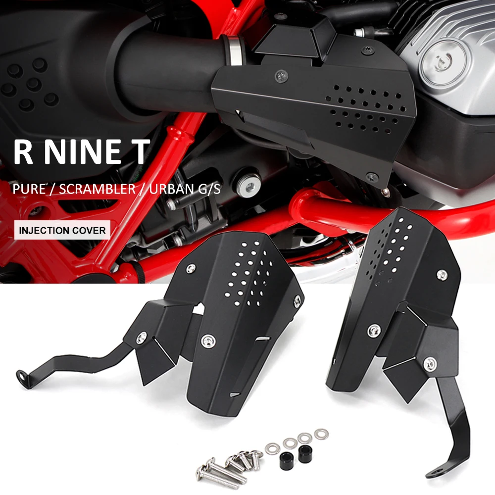 

Motorcycle RnineT 2017- Throttle Injection Guard Engine Cylinder Tube Protection For BMW R9T R NINET Scrambler Pure Urban G/S