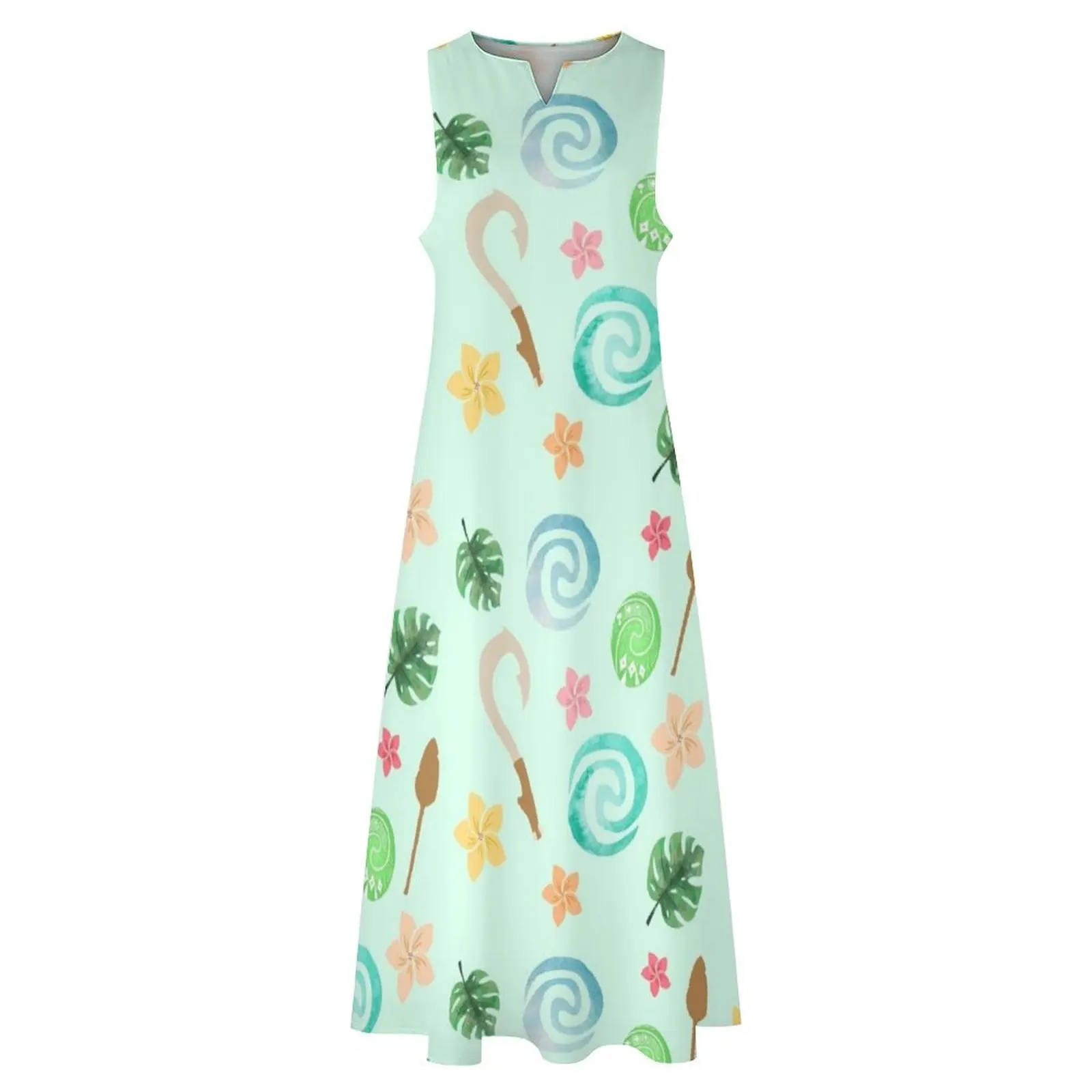 Polynesian Princess Pattern Long Dress prom dress 2025 women's summer clothing 2025 Dress