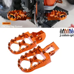 Motorcycle Foot Pegs FootRest Footpegs Rests Pedals For KTM EXC EXCF XC XCF SX SXF 85 125 150 200 250 300 350 450 530 2017-2023