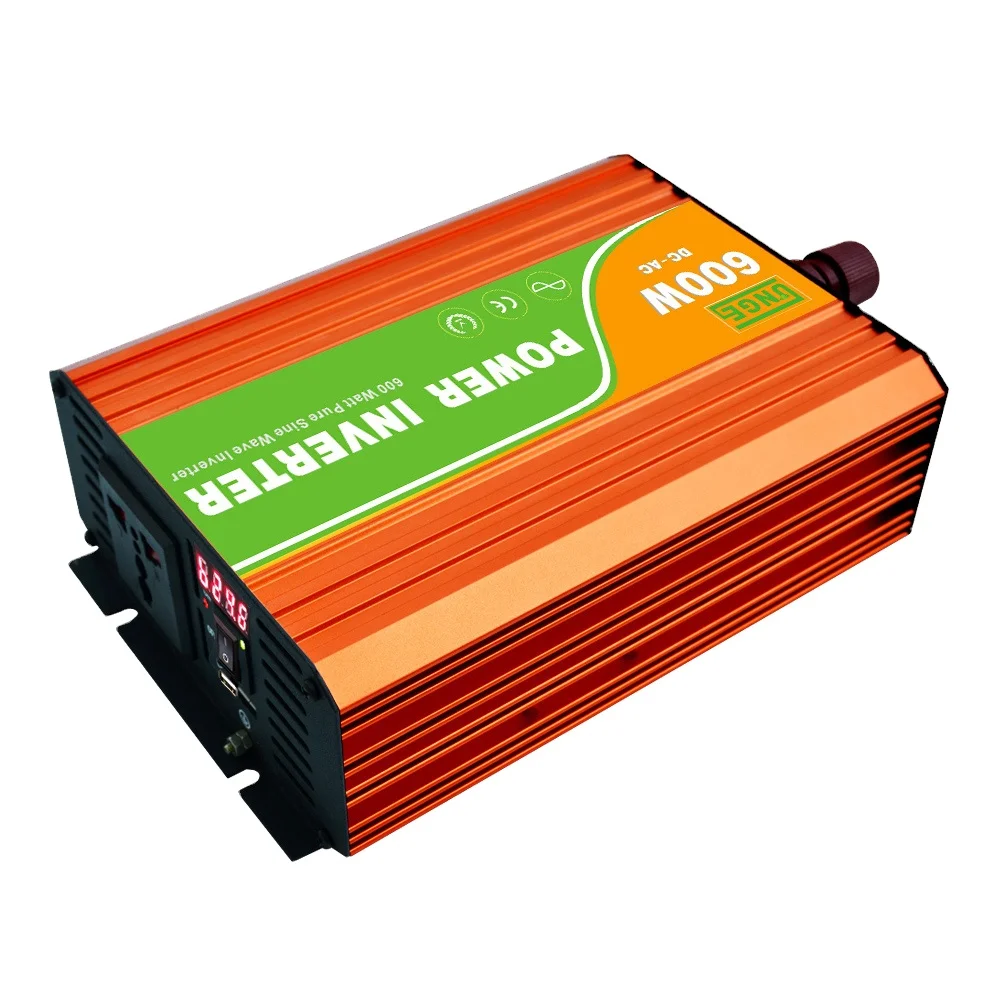 New 300W/500W/600W Power Inverter Converter DC 12V to 110/220V AC Cars Inverter with Car Adapter Drop Shipping Support