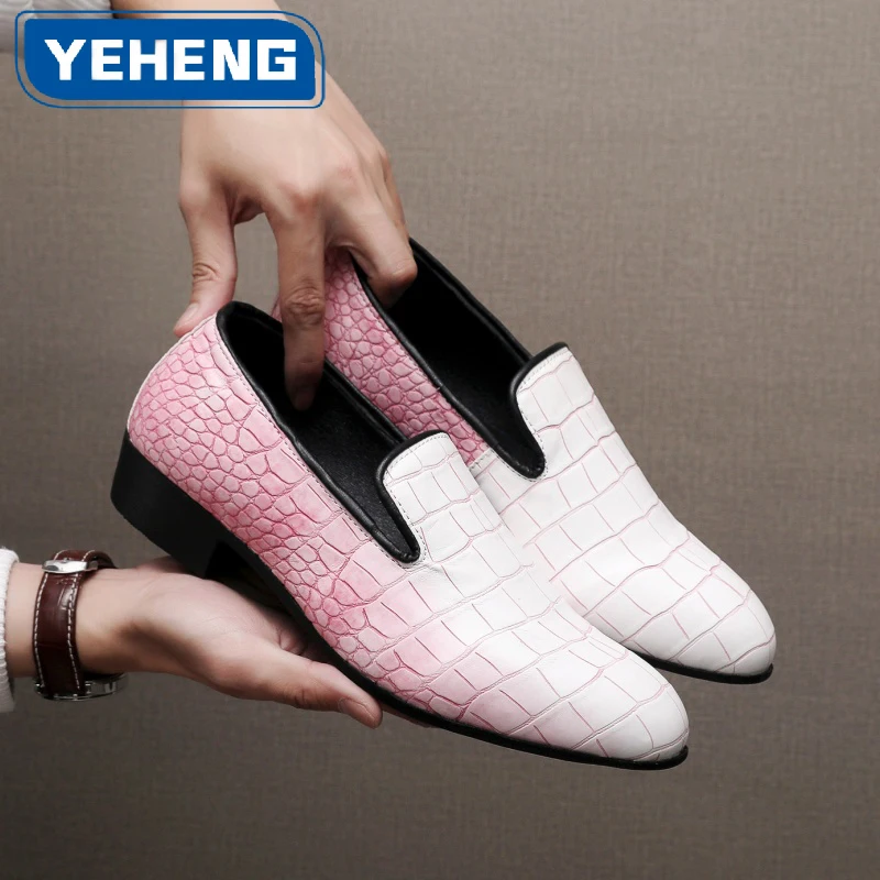 

Designer Men Loafers Shoes High quality Casual Little Leather Shoes Lightweight Business Office Everyday Social Man Formal Shoes
