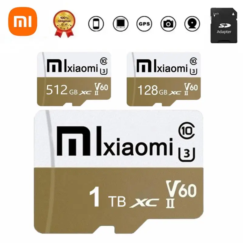 Xiaomi-Carte Mini SD originale pour téléphone portable, irritation, 10 cartes mémoire, 1 To, 512 Go, 256 Go, 128 Go, Extreme PRO, Micro TF, 64 Go