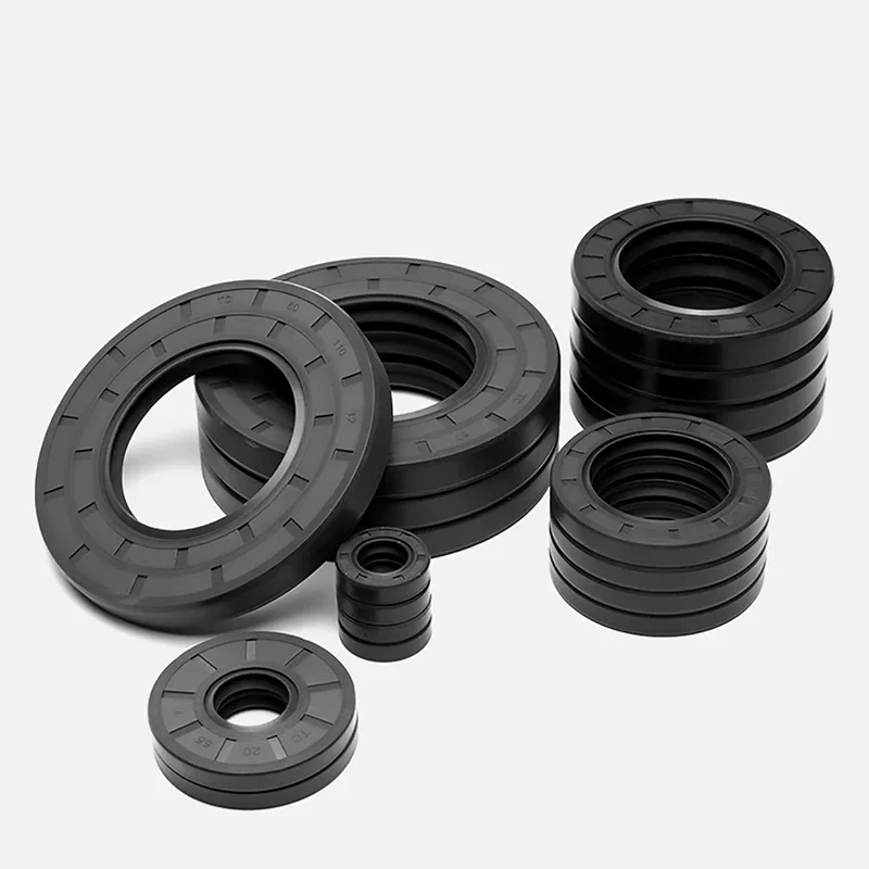 Black NBR TC/FB/TG4 Skeleton Oil Seal ID 12mm OD 18-50mm Thickness 3-10mm Nitrile Butadiene Rubber Gasket Sealing Rings