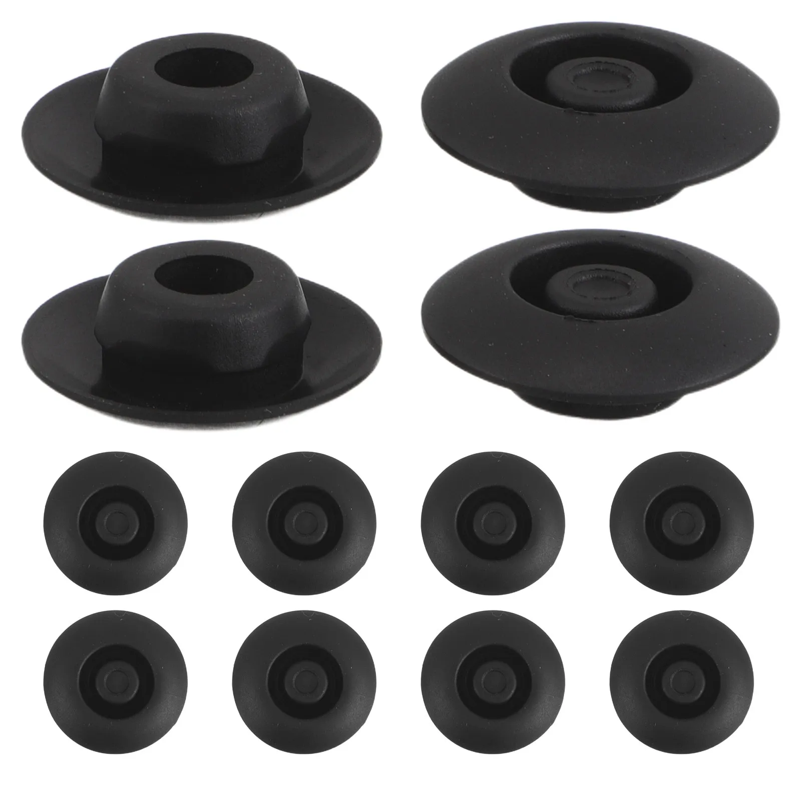 

24Pcs Rubber Auto Body Plugs - Universal Waterproof Sealing Caps for Car Doors Hole Protection Dustproof Round Stopper Trailer