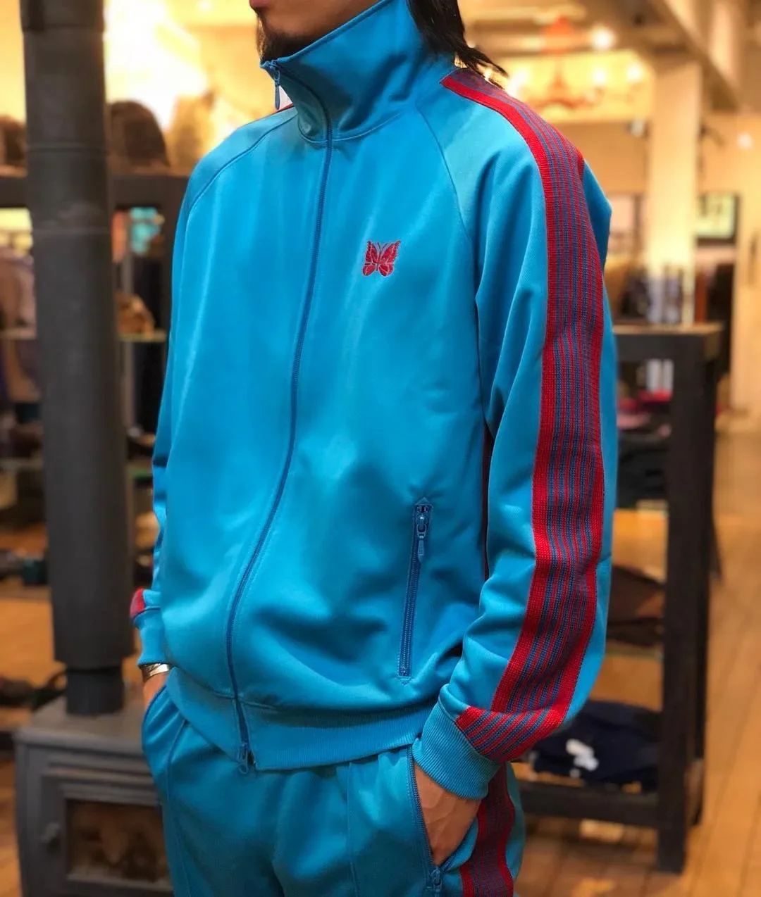New Embroidered Vintage Jacket Sportswear for Men And Women Standard Fit Long Sleeve Zipper Closure Outerwear Trendy
