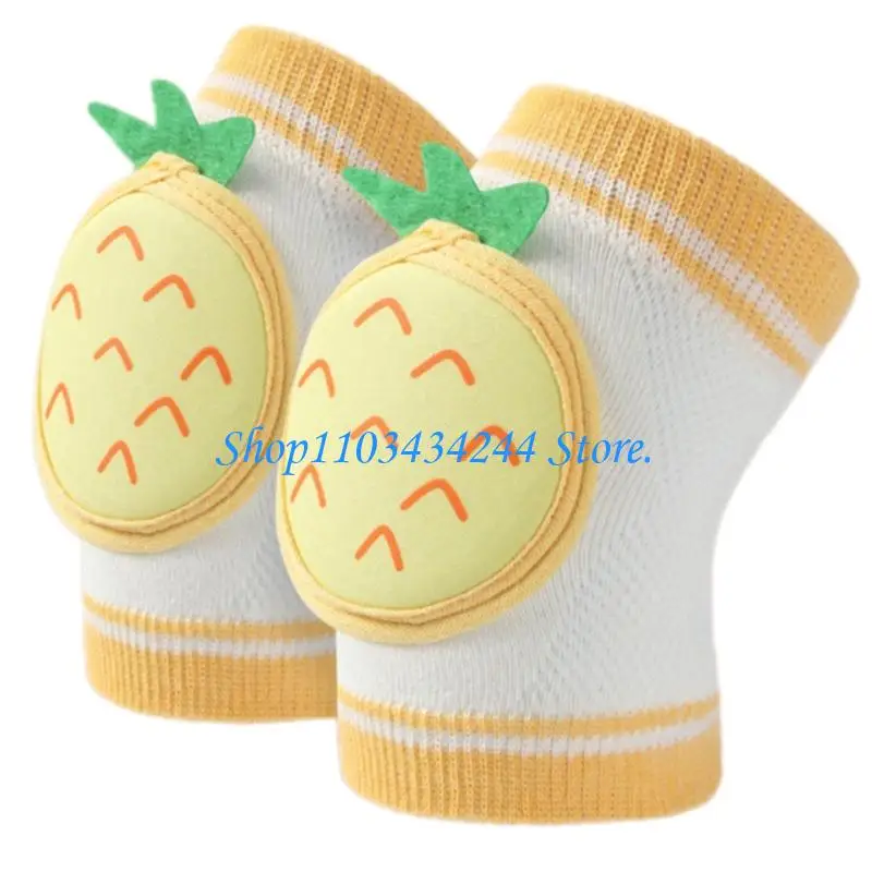  Cartoon Toddler Knee Guard With Anti Slip Grip For Safe Movement Infant Crawling Protections Leg Covers Kneepads