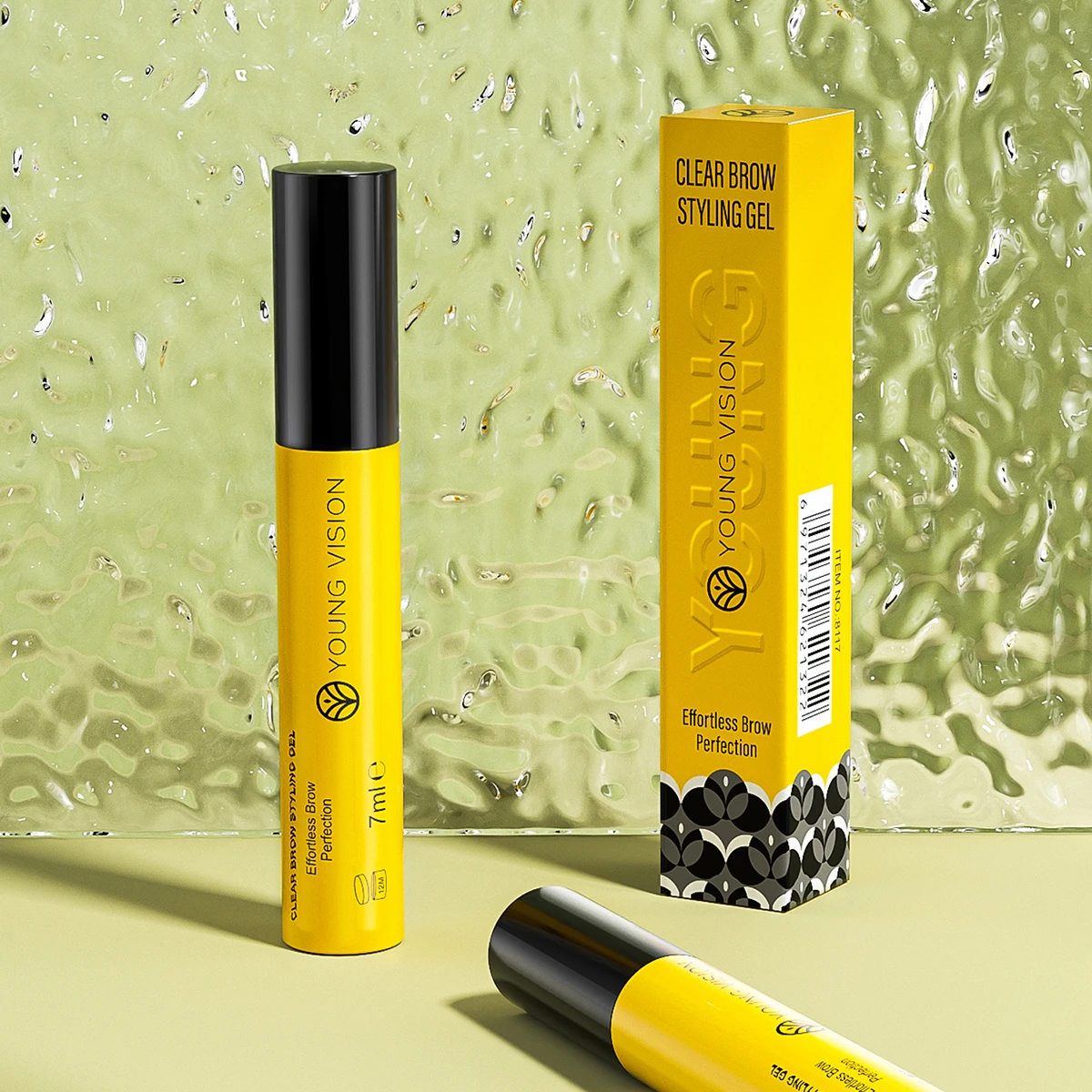 

YOUNG VISION Long-lasting hold with a large brush head for easy creation of three-dimensional eyebrows Eyebrow gel