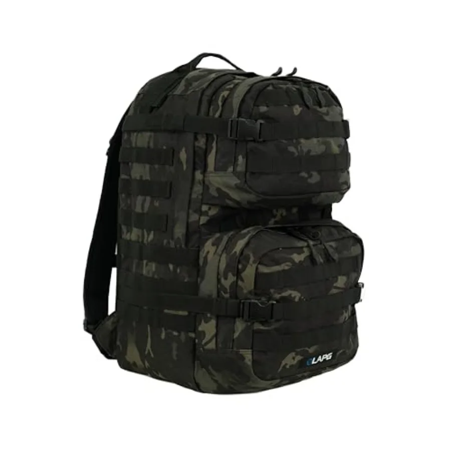 

LAPG 72-Hour Tactical Survival Backpack, Durable MOLLE Bug Out Bag for Hiking, Hunting and Adventures