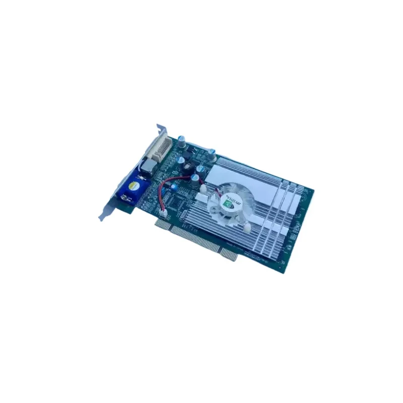 Gebrauchte GF 5200 128MB PCI-Schnittstelle Unabhängige Grafikkarte mit DVI VGA Ausgang für Desktop und Industriesteuerung – Ersatzteil