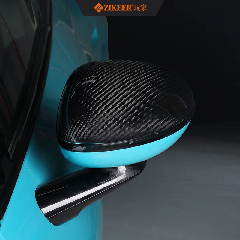 Suitable for Xiaomi SU7 rear video protective case genuine carbon fiber car modification