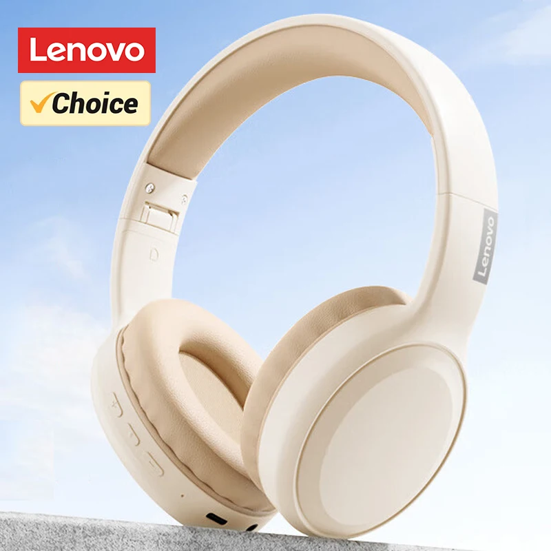 Choice Original Lenovo TH30 Bluetooth 5.0 Wireless High Quality Headphones Foldable Touch Control Headset Sport Earbuds