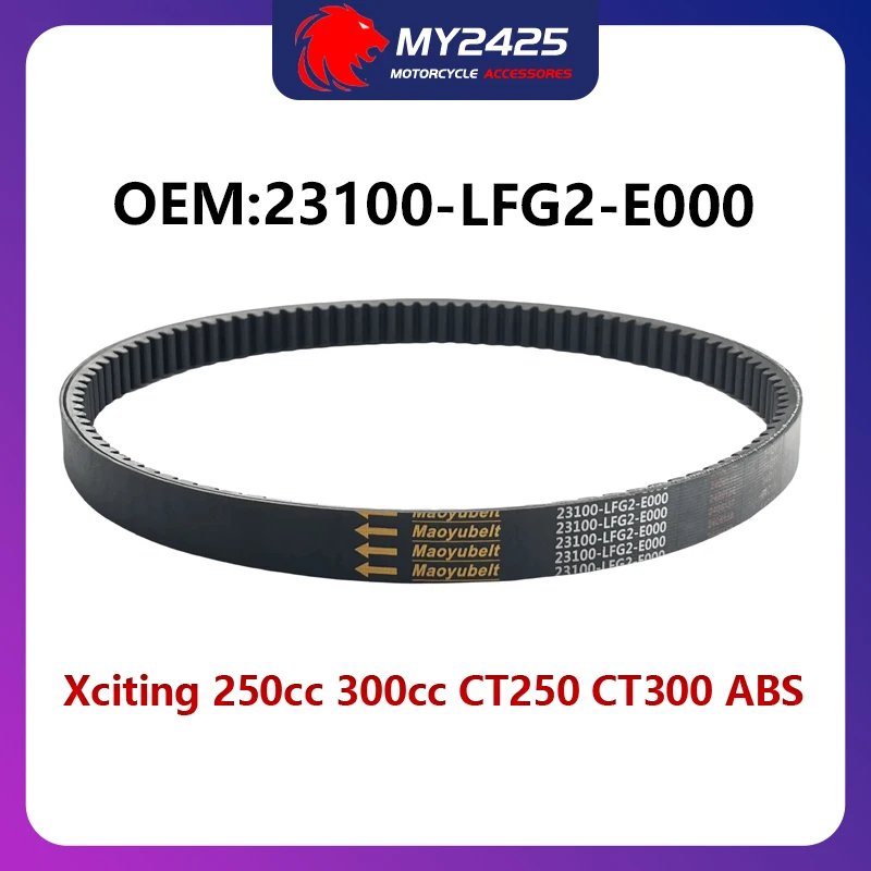 

983.3x23.8x28 Drive Belt 23100-LEA-0000 For SYM Citycom 300i LH30W-6 20092010 2011 2012 2013 2014 2015 1B01LEA-01 983.3 23.8