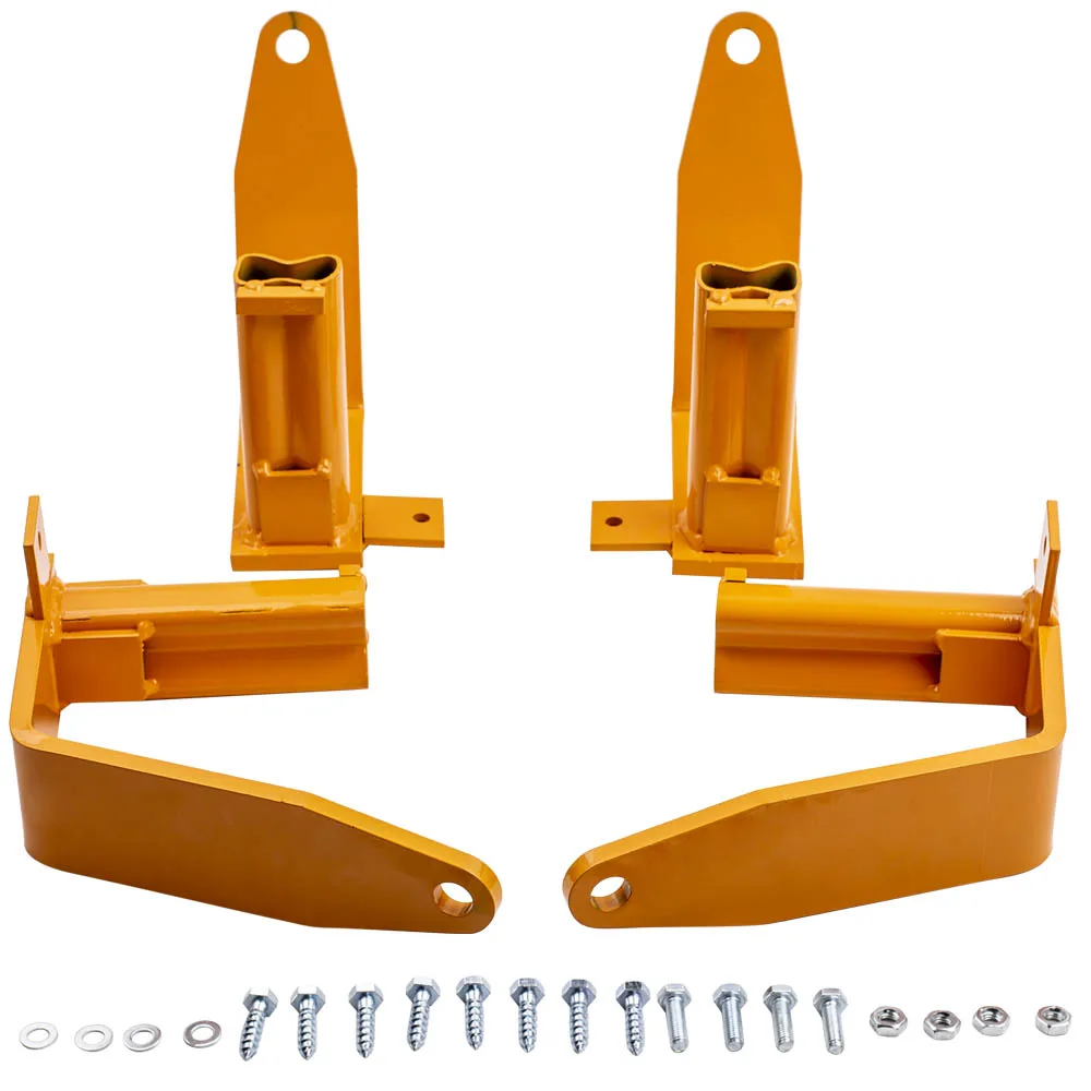 4 * Universal Stake Powder Coated Camper Tie Down สําหรับรถปิคอัพขนาดเต็ม TDSF