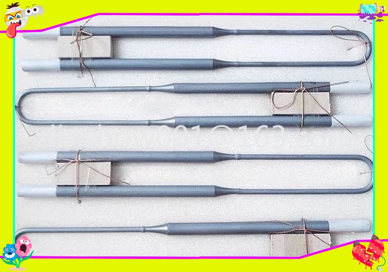 Customized high-purity U-shaped silicon molybdenum rod 1800 denture crystallization experimental furnace