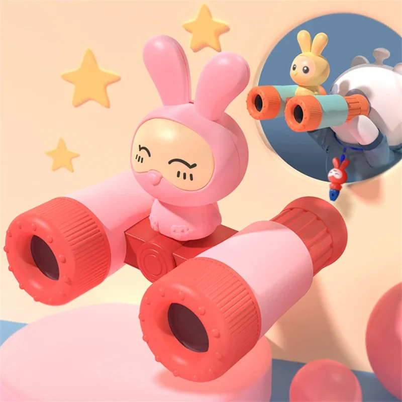 

8X Kids Telescope for Kids Binoculars Bird Watching Tool Cartoon Educational Toys Toddler Outdoor Camping Toys Birthday Gifts