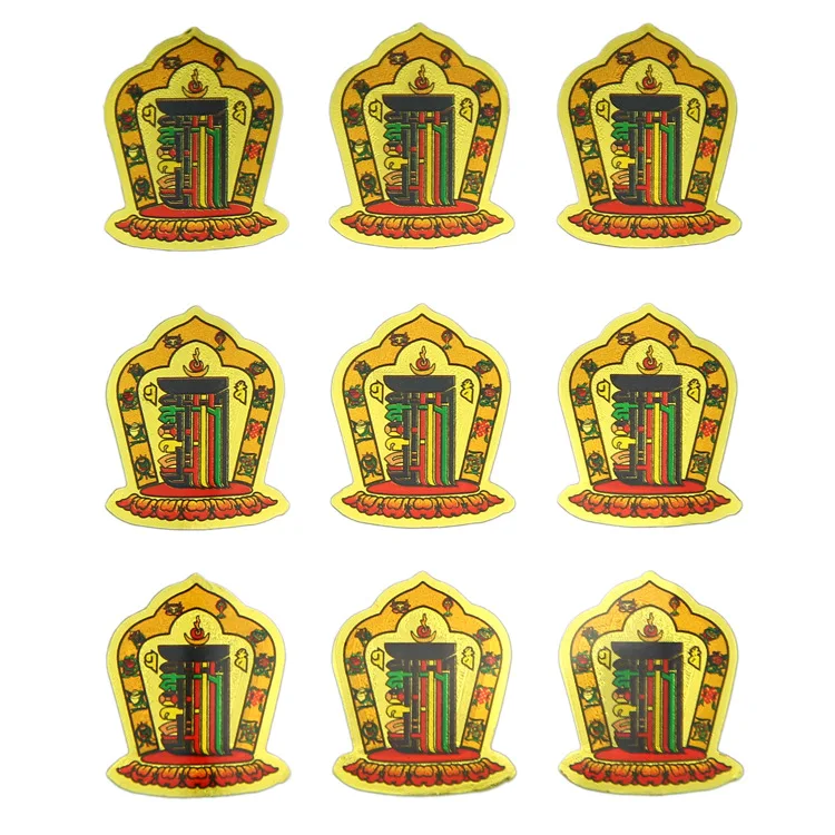 10-phase Free Buddhism Stickers