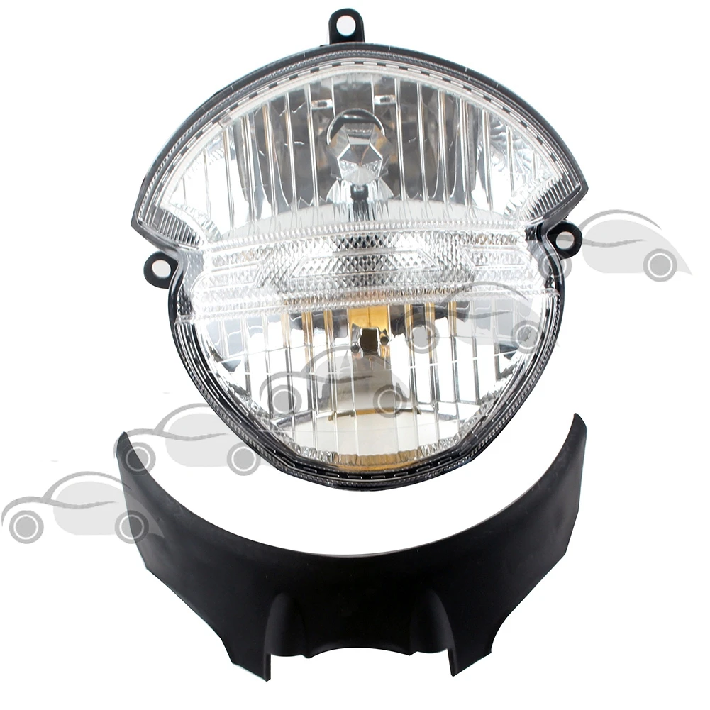 

New Motorcycle Front Headlight Head Lamp Assembly For Ducati Monster 659 696 795 796 M1000 Clear