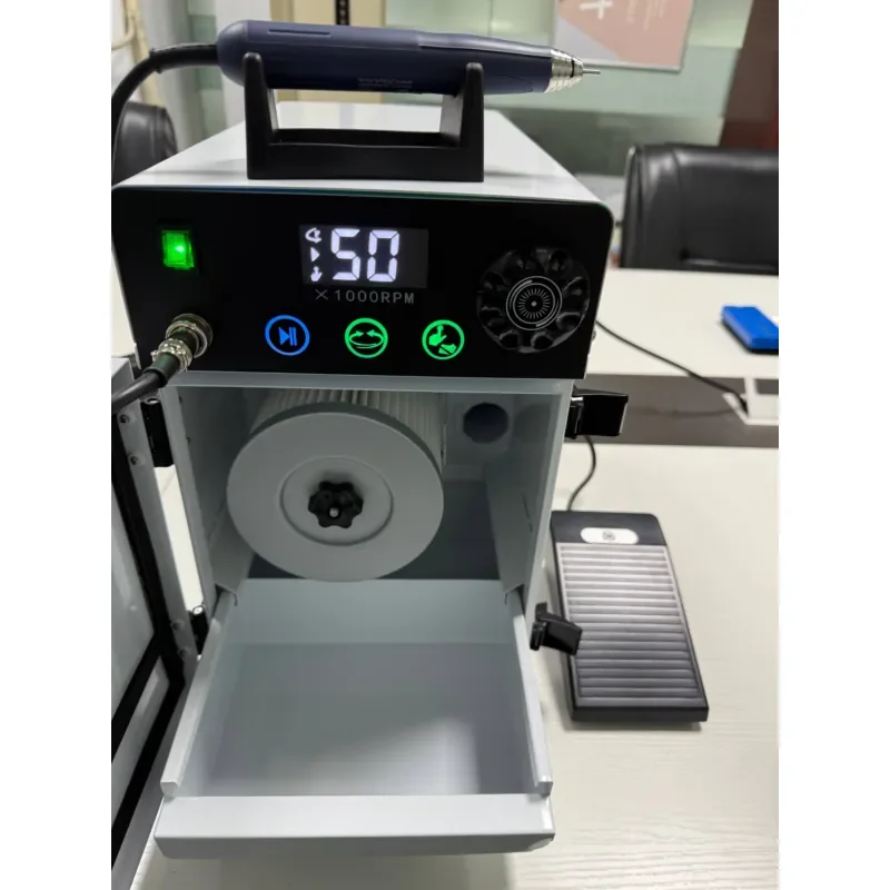 Brushless Silent Lab Single Station Vacuum Cleaner with Micromorto Integrated Machine