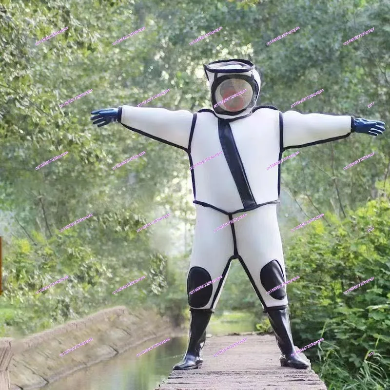 Electric Fan Wasp Protective Onesie - Breathable Full-Body Anti-Wasp Protective Clothing