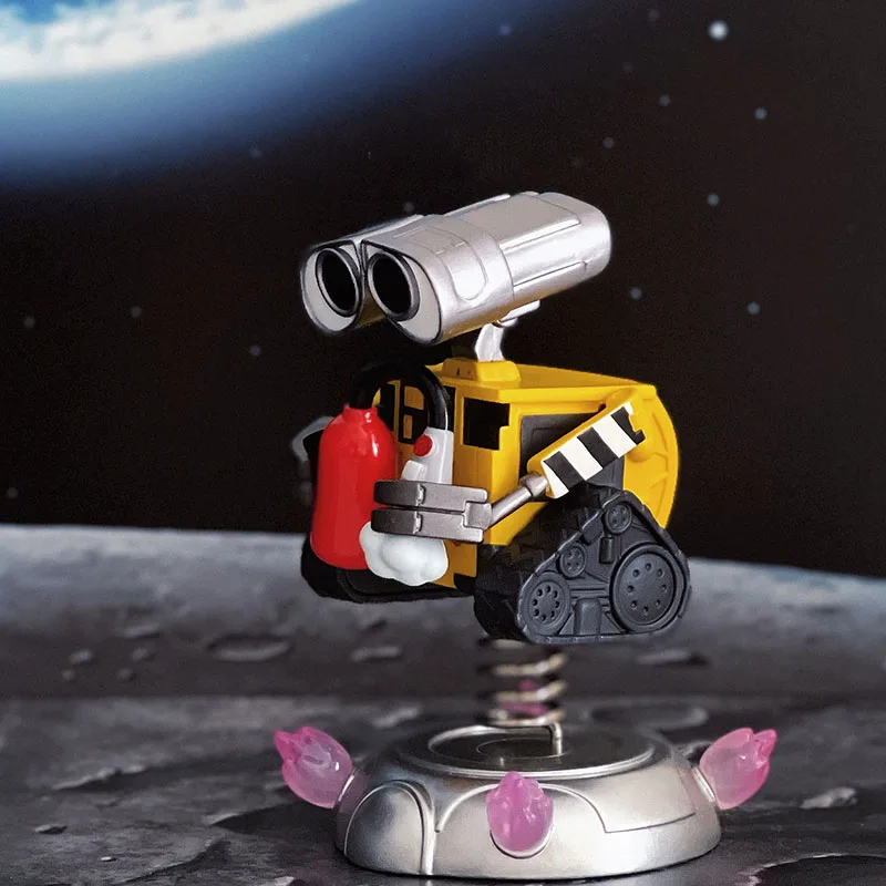 Disney WALL.E Action Figure Toys Cute Wall E Robot Disney Pixar Figure Dolls Car Decoration Model Gifts for Kids