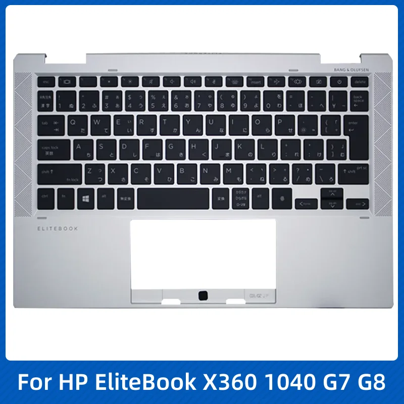 

Новинка для ноутбука HP EliteBook X360 1040 G7 G8, японская крышка клавиатуры с подсветкой, верхний чехол, чехол для упора для рук M46731-001 M46731-291