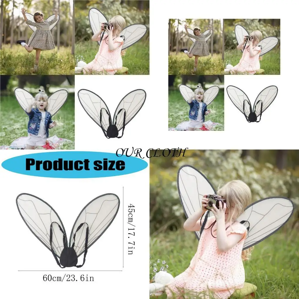 Sparkles Fairys Wing, Fairys Butterfly Fairys Wing Trang phục Halloween Angel Wing, mặc quần áo cho bữa tiệc ưu tiên cho phụ nữ