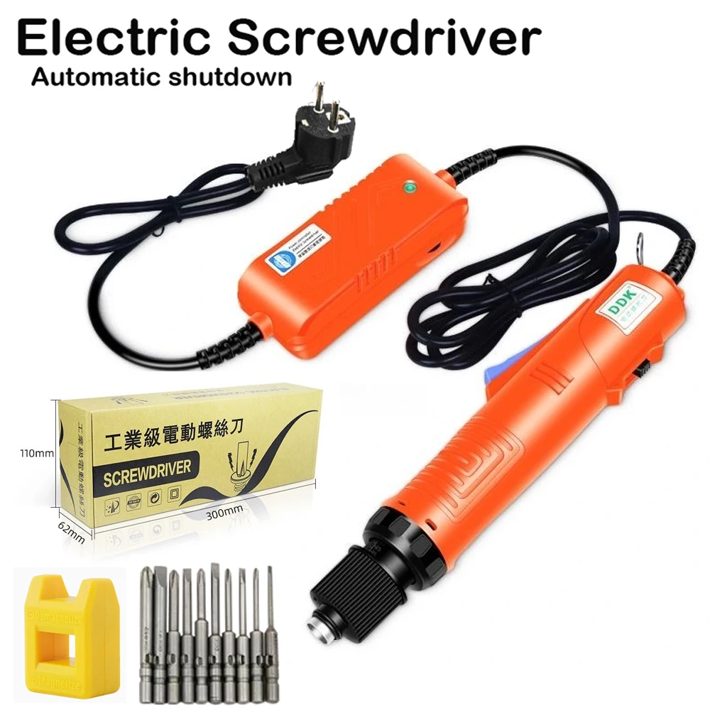 

Wholesale High Performance semi-automatically Electric Screwdriver Set Torque Adjustable AC 220V Line-in Electric Screwdriver