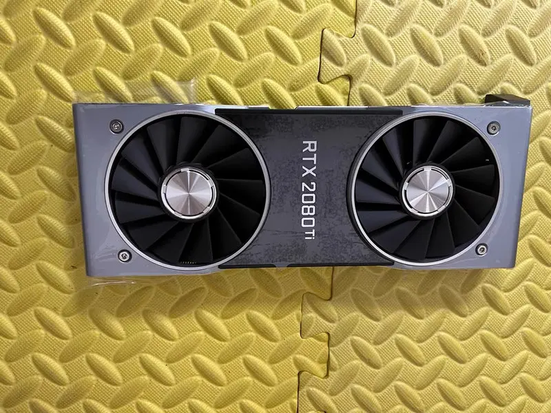 RTX2080ti Video Card Cooling Heatsink With Backplate, Graphics Card Cooler Assembly