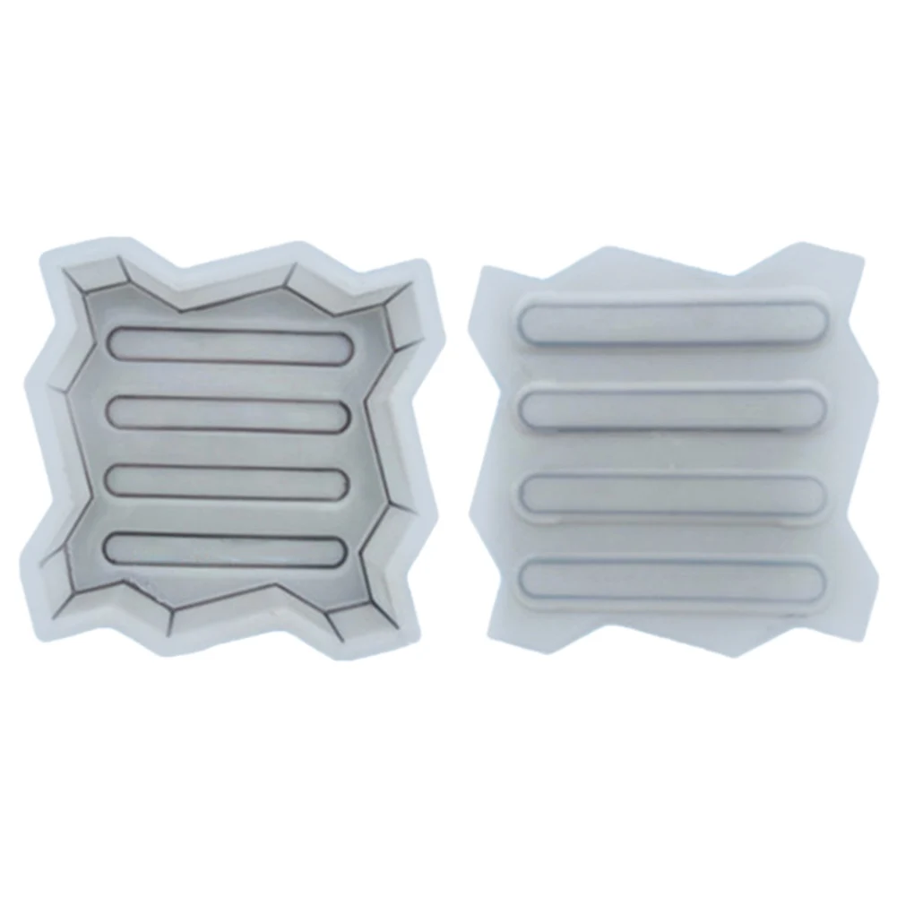 Plastic Concrete Molds Reusable DIY Road Path Paving Brick Mould Garden Path Concrete Brick for Sidewalk Walkway Path Patio