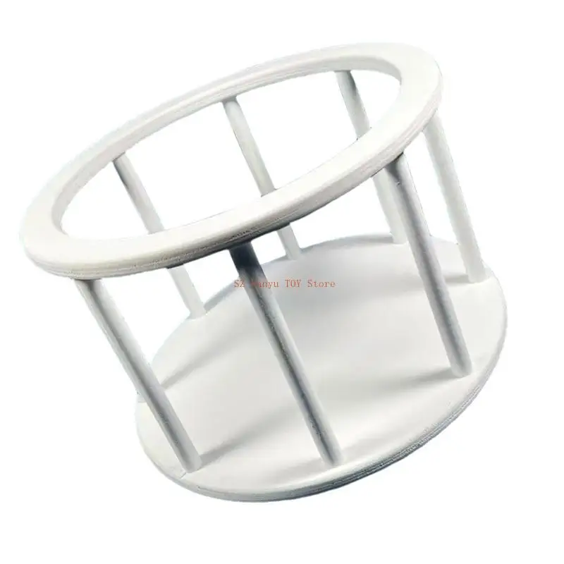 96GC Giỏ tròn chụp ảnh đa năng cho bé Dễ dàng lắp ráp Đạo cụ chụp ảnh Phụ kiện chụp ảnh được thiết kế cho phòng thu hoặc sử dụng