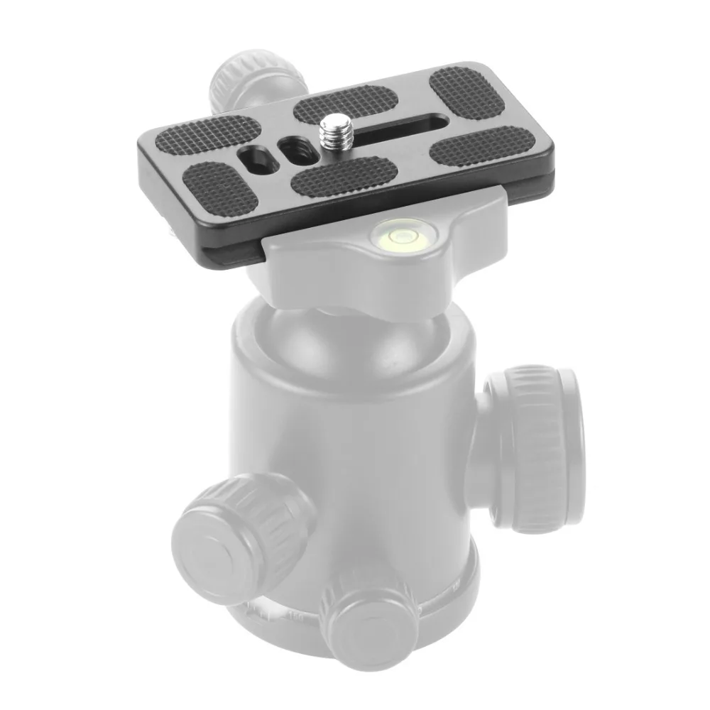 Universal Kugelkopf Schnellwechselplatte Digitalkamera Stativ Schnellplatte Klemme Montageadapter PU-70 70 * 38 * 10 mm – Detail 6